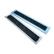 Щеточный ввод Lanmaster TWT-CBW-BP шир.360мм выс.63мм серый (упак.:1шт)