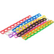Клипсы Lanmaster LAN-MCC-NUM-SET-C6 для маркировки ПВХ6.5мм (упак.:100шт)