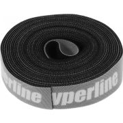 Хомут-липучка Hyperline WASNR-5X25-BK 5000x25мм (упак:1шт) полиамид черный