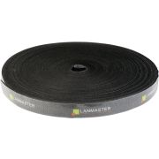 Хомут-липучка Lanmaster LAN-VCM30M-BK 30000x20мм (упак:1шт) нейлон/полиэтилен внутри помещений черный
