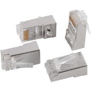 Коннектор ITK (CS3-1C5EF) FTP кат.5E RJ45 прозрачный