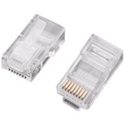 Коннектор Rexant (05-1021) UTP кат.5E RJ45 прозрачный
