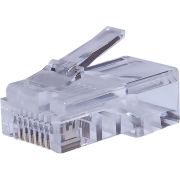 Коннектор Suprlan (10-0209-1) UTP кат.5E RJ45 прозрачный (упак.:10шт)