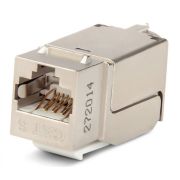Модуль Hyperline KJNE-8P8C-C6-90-SH-F-WH информ. KeystoneRJ45 1 кат.6 STP бел.