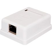 Розетка Suprlan 10-0354-1 наклад.RJ45 1 кат.5E FTP бел.