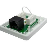 Розетка Suprlan 10-0307 информ.RJ45 кат.5E U/UTP черн.