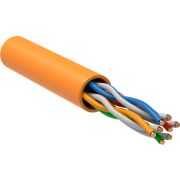Кабель информационный ITK LC1-C5E04-127 кат.5E UTP 4 пары 24AWG LSZH внутренний 305м оранжевый
