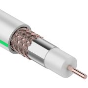 Кабель коаксиальный PROconnect 01-2431-6 SAT 703 FTP 75Om PVC внутренний 100м белый