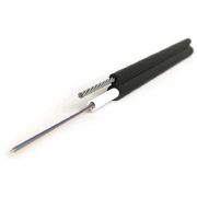 Кабель распределительный Hyperline FO-SST-OUT-9S-4-PE-BK 4x 9/125 OS1/OS2 внешний PE 1м черный