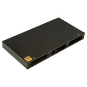 Бокс Hyperline FO-19R-1U-3xSLT-W140H42-24UN-BK