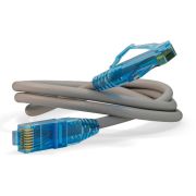 Патч-корд Hyperline PC-LPM-UTP-RJ45-RJ45-C6-0.5M-LSZH-GY