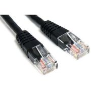 Патч-корд Lanmaster TWT-45-45-5.0-BK RJ-45 вил.-вилка RJ-45 кат.5E 5м черный ПВХ (уп.:1шт)