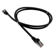 Патч-корд Lanmaster LAN-PC45/S5E-10-BK FTP RJ-45 вил.-вилка RJ-45 кат.5E 10м черный LSZH (уп.:1шт)