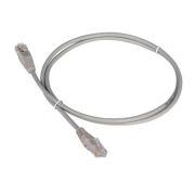 Патч-корд Lanmaster TWT-45-45-0.15-GY UTP RJ-45 вил.-вилка RJ-45 кат.5E 0.15м серый ПВХ (уп.:1шт)
