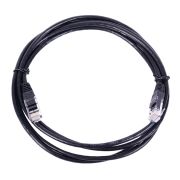 Патч-корд Lanmaster TWT-45-45-0.5-BK UTP RJ-45 вил.-вилка RJ-45 кат.5E 0.5м черный ПВХ (уп.:1шт)