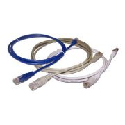 Патч-корд Lanmaster TWT-45-45-3.0-BL UTP RJ-45 вил.-вилка RJ-45 кат.5E 3м синий ПВХ (уп.:1шт)