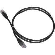 Патч-корд Lanmaster TWT-45-45-2.0-BK UTP RJ-45 вил.-вилка RJ-45 кат.5E 2м черный ПВХ (уп.:1шт)