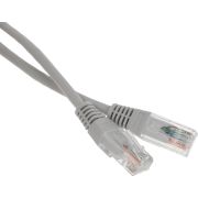 Патч-корд Lanmaster TWT-45-45-1.0-GY UTP RJ-45 вил.-вилка RJ-45 кат.5E 1м серый ПВХ (уп.:1шт)