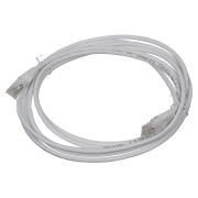 Патч-корд Lanmaster TWT-45-45-3.0/S-GY FTP RJ-45 вил.-вилка RJ-45 кат.5E 3м серый ПВХ (уп.:1шт)