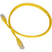 Патч-корд Lanmaster TWT-45-45-1.0-YL UTP RJ-45 вил.-вилка RJ-45 кат.5E 1м желтый ПВХ (уп.:1шт)