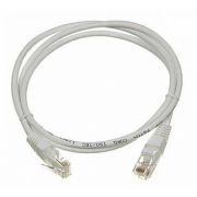 Патч-корд Lanmaster LAN-PC45/U5E-1.0-GY UTP RJ-45 вил.-вилка RJ-45 кат.5E 1м серый LSZH (уп.:1шт)