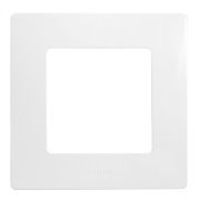 Рамка Legrand Etika 672501 накладная 1x ABS пластик белый