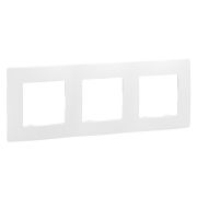 Рамка Legrand Etika 672503 накладная 3x ABS пластик белый
