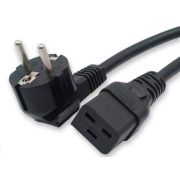 Шнур питания Hyperline PWC-IEC19-SHM-3.0-BK
