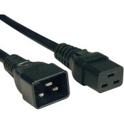 Шнур питания Hyperline PWC-IEC19-IEC20-0.5-BK