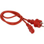 Шнур питания Lanmaster LAN-PP13/SH-1.5-RD