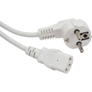 Шнур питания Lanmaster LAN-PP13/SHA-1.0-WH