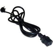 Шнур питания Lanmaster LAN-PP19/SHA-1.0-BK