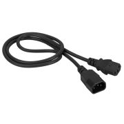 Шнур питания Lanmaster LAN-PP13/14-1.0-BK