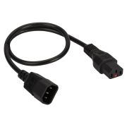 Шнур питания Lanmaster LAN-PP13L/14-1.0-BK