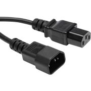 Шнур питания Lanmaster LAN-PP13/14-1.8-BK