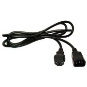 Кабель Lanmaster LAN-PP13/14-2.0-BK (упак.:1шт) 1м черный