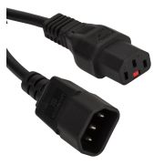 Шнур питания Lanmaster LAN-PP13/14-3.0-BK черный