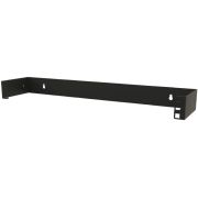 Кронштейн телекоммуникационный Hyperline BW19-1U-110F-RAL9005 настен. 1U 19
