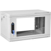 Шкаф коммутационный ЦМО (ШРН-6.350) настенный 6U 600x350мм пер.дв.стекл 200кг серый 300мм 11.43кг 180град. 345мм IP20 металл
