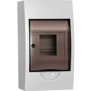Щит распределительный IEK MKP12-N-04-40-20 ЩРН-П-4 для установки модульных устройств навесной 112мм 93мм 200мм 660B 4мод. пластик IP41 белый с возможностью установки счетчика (упак.:1шт)