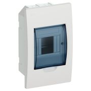 Щит распределительный IEK MKP12-V-04-40-20 ЩРВ-П-4 для установки модульных устройств встраиваемый 136мм 87мм 222мм 660B 4мод. пластик IP41 белый (упак.:1шт)