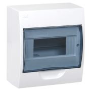 Щит распределительный IEK MKP12-N-08-40-20 ЩРН-П-8 для установки модульных устройств навесной 184мм 97мм 200мм 660B 8мод. пластик IP41 белый (упак.:1шт)