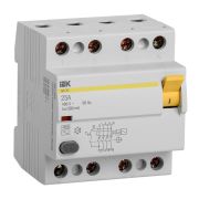 Выключатель дифф.тока УЗО IEK MDV10-4-025-300 ВД1-63