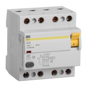 Выключатель дифф.тока УЗО IEK MDV10-4-040-100 ВД1-63