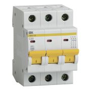 Выключатель автоматический IEK MVA20-3-050-C ВА47-29