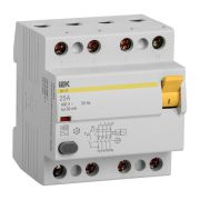 Выключатель дифф.тока УЗО IEK MDV10-4-025-030 ВД1-63